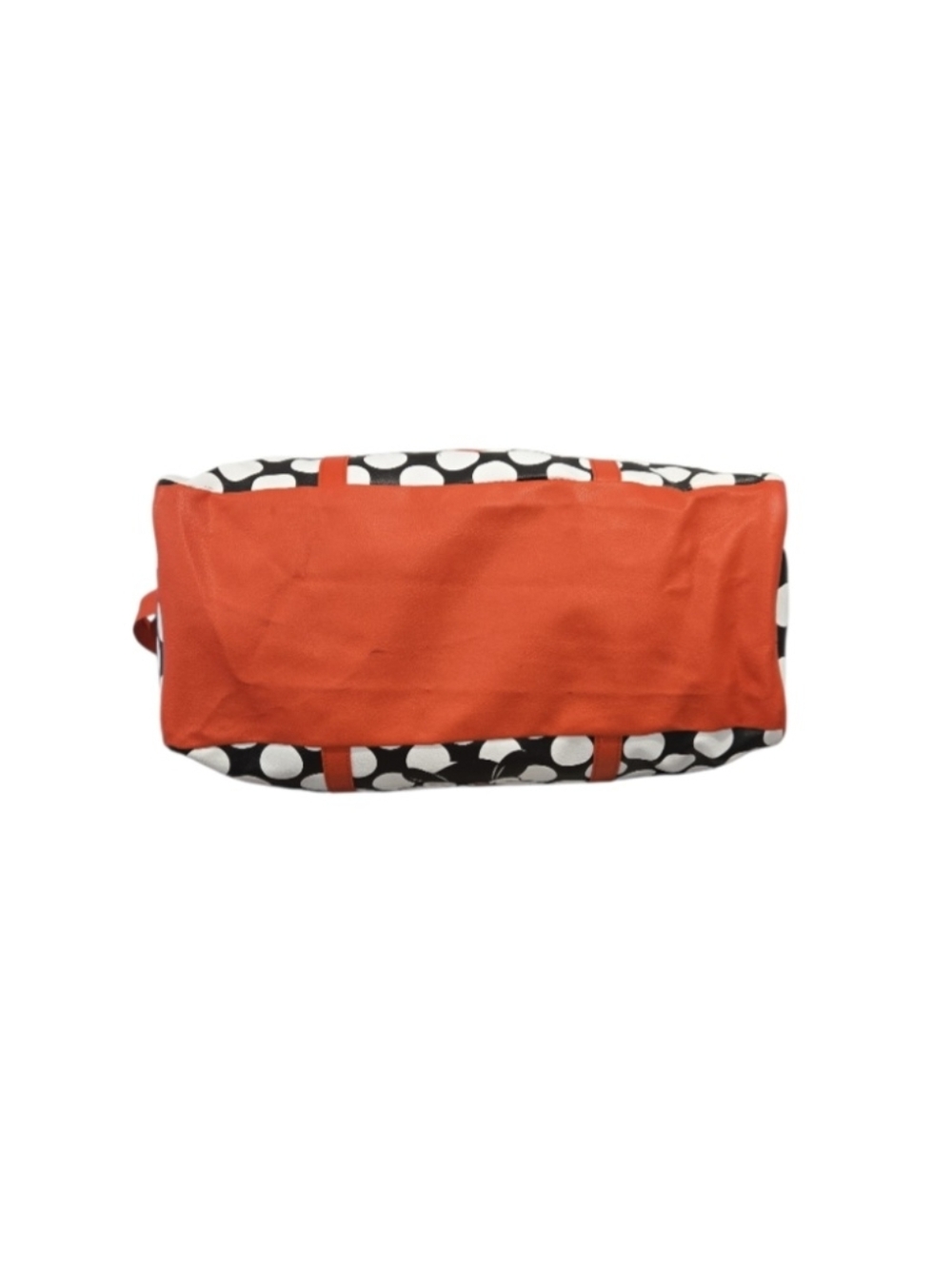 Minnie Mouse Black & White Polka Dot Travel Duffle with Red Accents - Picture 3 of 13
